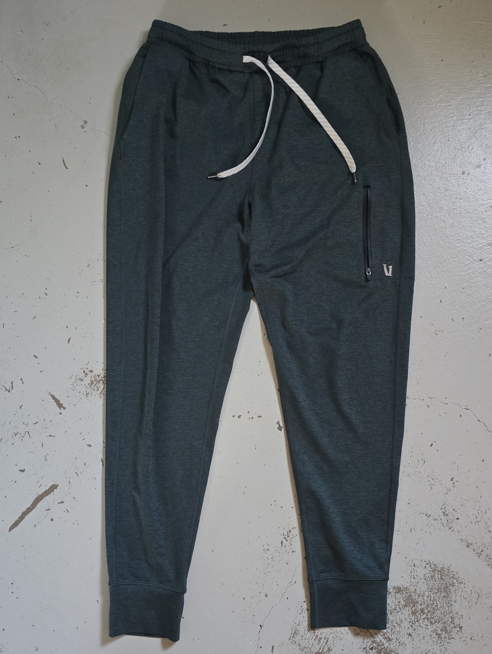 Vuori Men's Sunday Performance Joggers Agate Green Heather Size Small